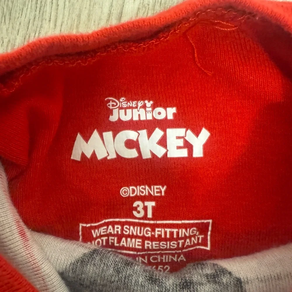 Disney Mickey Mouse Red Kids Pajamas